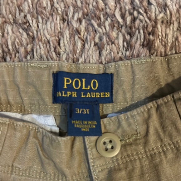Polo Ralph Lauren Khaki Cargo Shorts - Picture 3 of 3